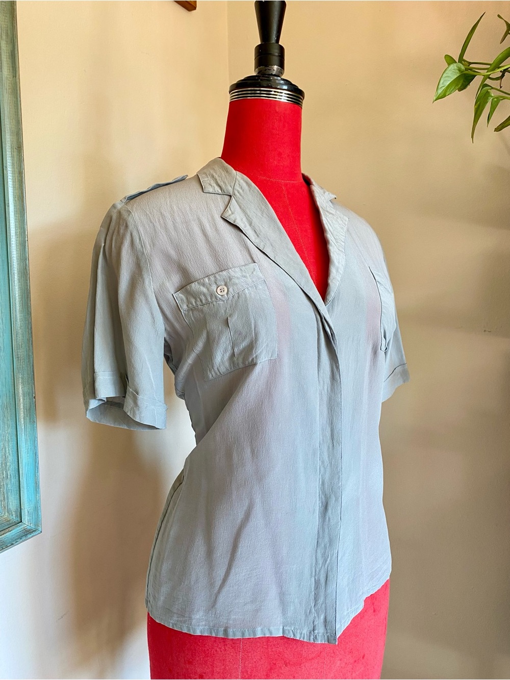 Silk Vintage Blouse